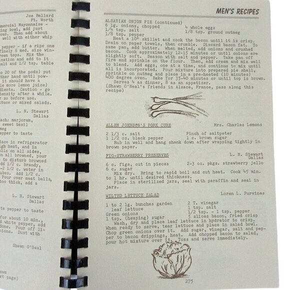 Square House Museum Cookbook Sixth Edition 1973 Panhandle TX Spiral Bound - Picture 14 of 15